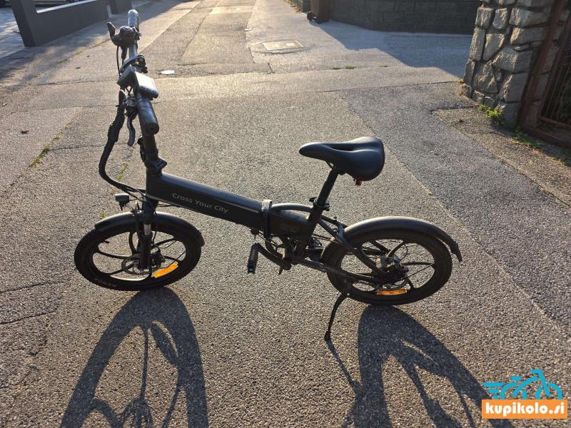 Električno zložljivo kolo ADO A20+ – Shimano zavore, odlično stanje